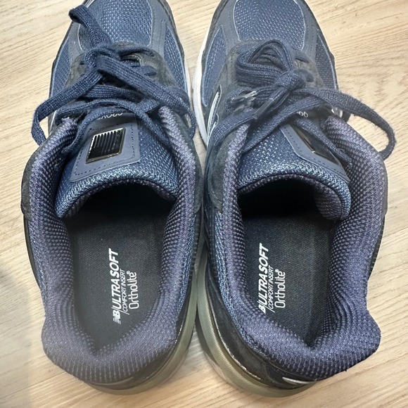 New Balance 990V5 women Navy Suede Mesh Running‎ Shoes Size 8.5 B - Picture 9 of 9